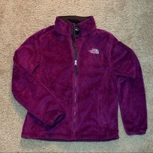 Fuzzy Fleece Zip Jacket
